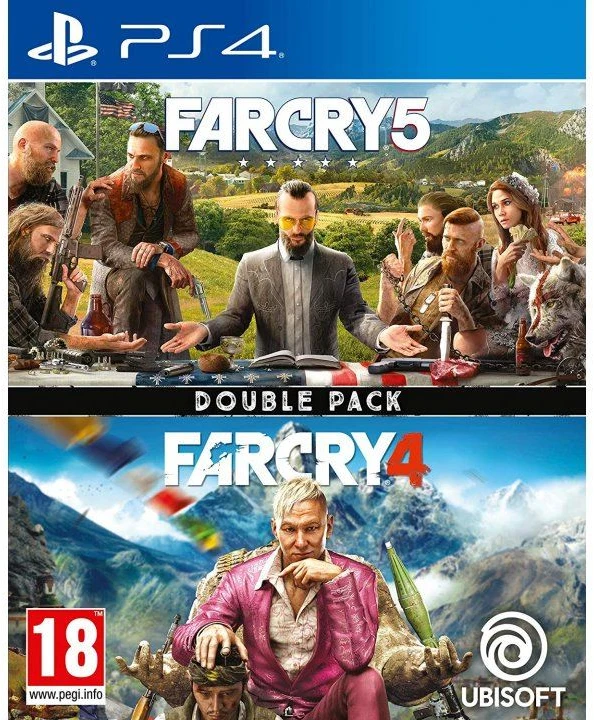 Ubisoft „Far Cry 4“ + „Far Cry 5“ dvigubas rinkinys – „PlayStation 4“