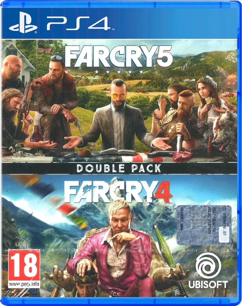 Ubisoft „Far Cry 4“ + „Far Cry 5“ dvigubas rinkinys – „PlayStation 4“