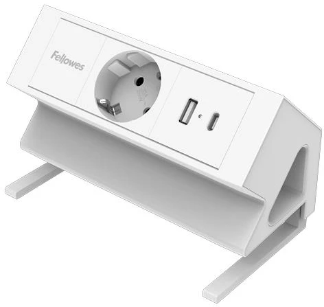 POWER STRIP SPOT TYPE F AMPRA/Juodas 100137177 FELLOWES