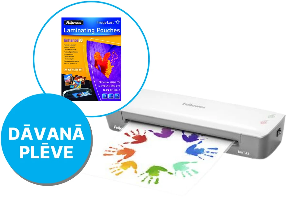 Fellowes Ion A3 laminatorius | Baltas