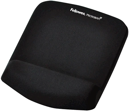 Kilimėlis pelei su riešo atrama FELLOWES PlushTouch™ (9252003), juoda sp.