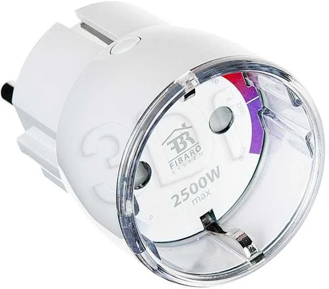 Fibaro | Sieninis kištukas | Z-Wave | Baltas