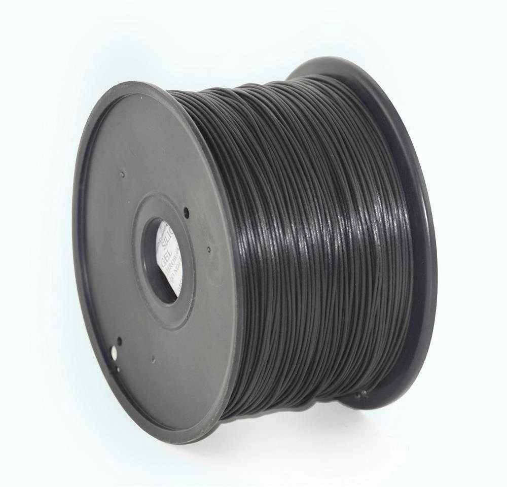 Gembird Flashforge ABS plastikas filamentas | 1.75 mm diameter, 1kg/spool | Juodas