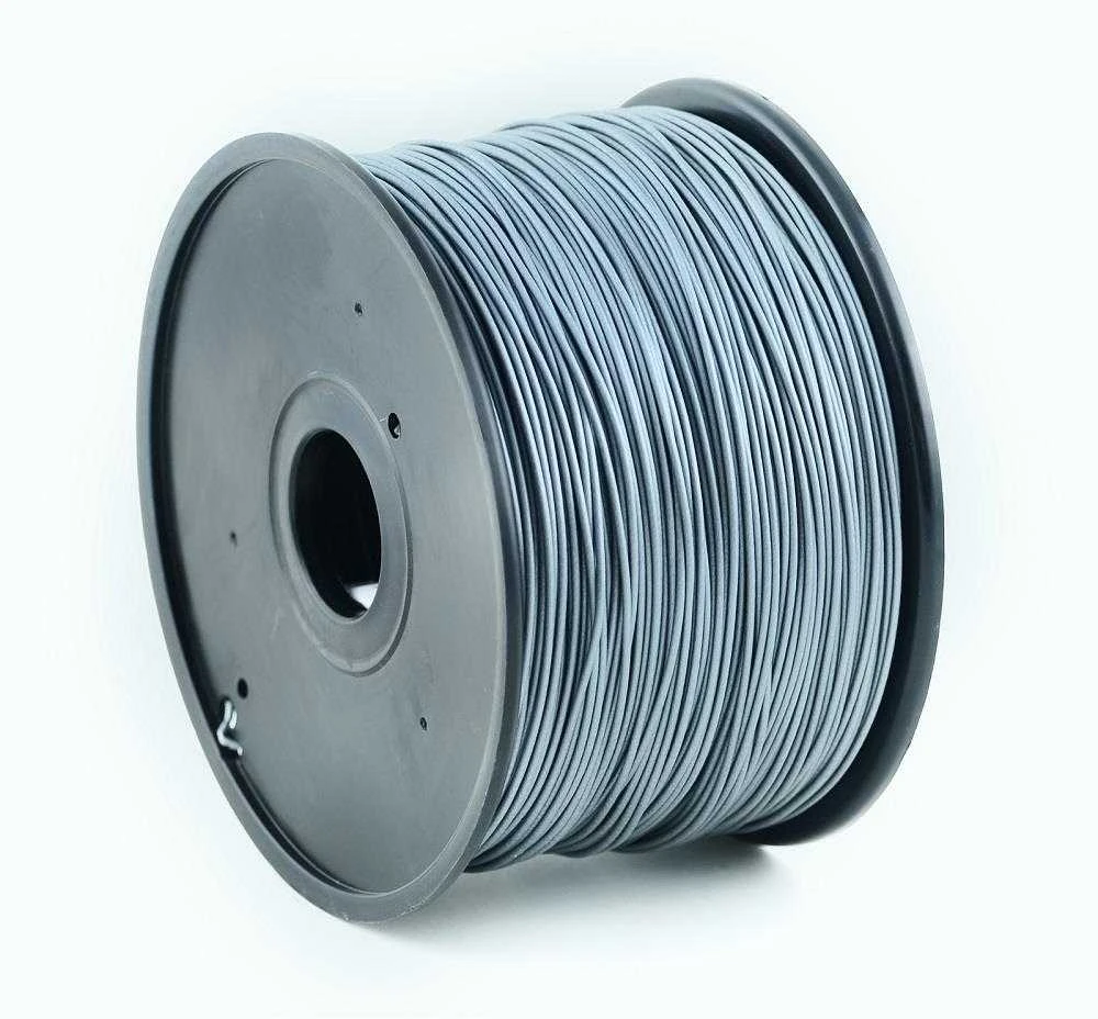 GEMBIRD 3DP-PLA1.75-01-S siūlas Gembird PLA Sidabrinis 1,75mm 1kg