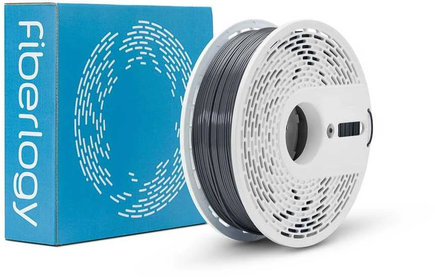 3D plastikas Fiberlogy Easy PET-G 1.75mm 0.85kg – Grafitas