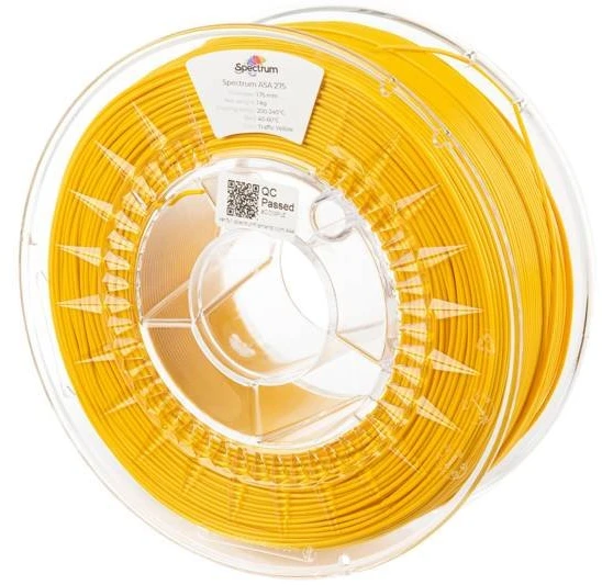 Spectrum Kaitinamasis siūlas ASA 275 1.75 mm 1kg - Traffic Geltona