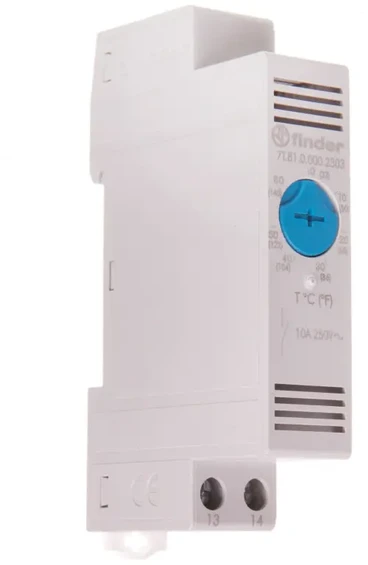 „Finder“ termostatas spintelėms ir grandinėms 1Z (7T.81.0.000.2303)