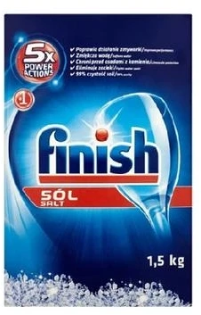 Druska indaplovėms FINISH, 1,5kg