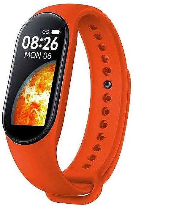 Išmanioji apyrankė iWear SM7, Oranžinės spalvos