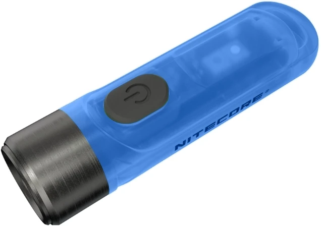 Šviesos šaltinis - Nitecore TIKI GITD 300 Liumenų Įkraunama Žibintuvėlis Mėlynas