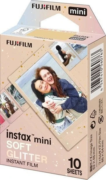 Kietasis diskas Fujifilm Instax Mini 1x10 Soft Glitter