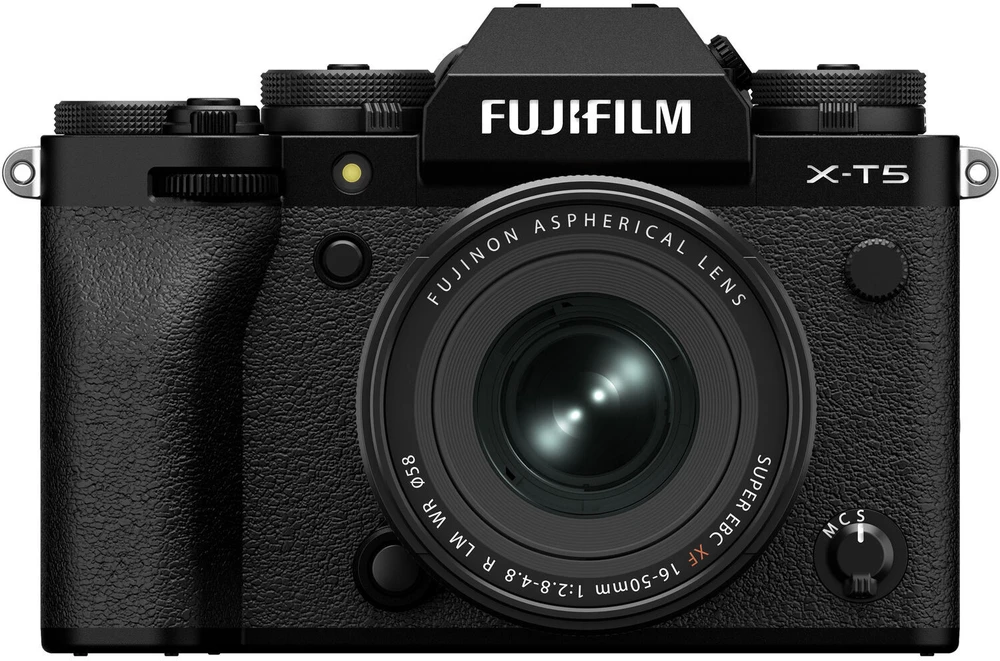 Sisteminis fotoaparatas FUJIFILM X-T5/XF16-50mmF2.8-4.8 R LM WR, Juodas