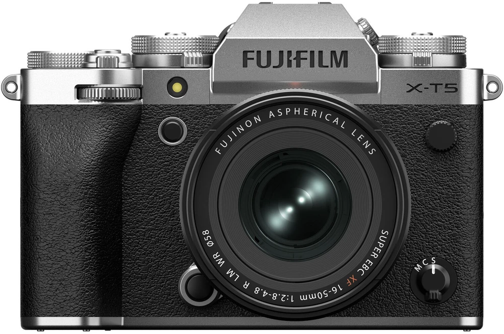 Sisteminis fotoaparatas FUJIFILM X-T5/XF16-50mmF2.8-4.8 R LM WR Sidabrinis (sidabrinis)