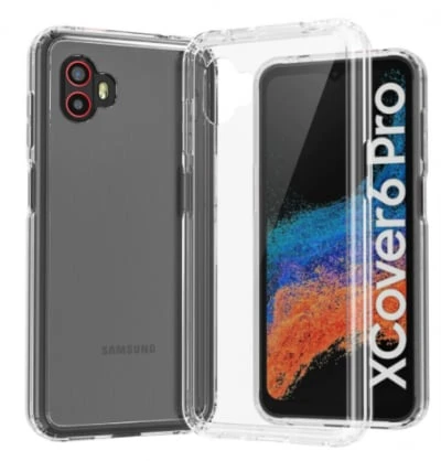Fusion Accessories Fusion Precise galinis dėklas 2mm apsauginis silikoninis dėklas skirtas Samsung G736 Galaxy Xcover 6 Pro skaidrus