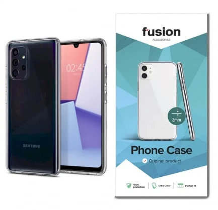 Fusion Accessories Fusion ultra clear series 2 mm silikoninis dėklas skirtas Samsung A726 | A725 Galaxy A72 | A72 5G skaidrus (EU Blister)