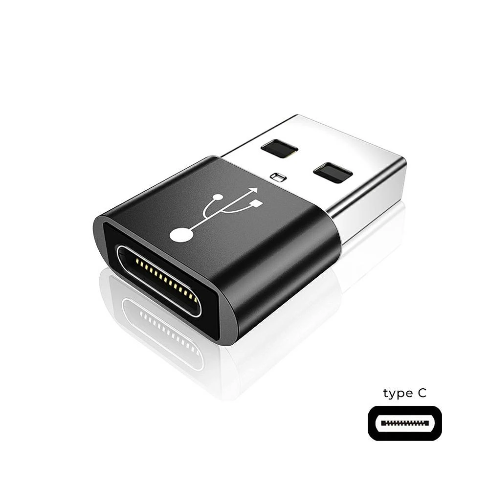 USB 3.0 į C tipo adapteris, juodas