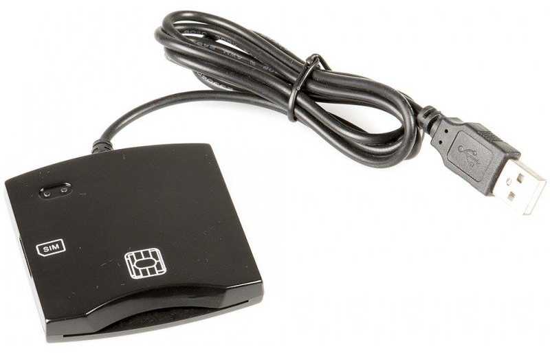 Atminties kortelė Skaitytuvas Fusion Accessories "ID Card Reader" Juodas