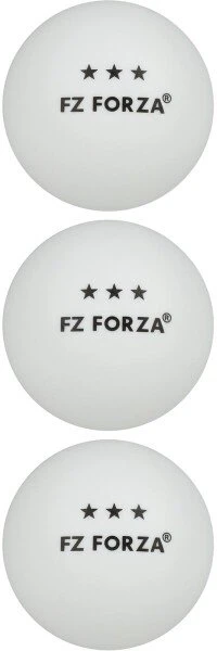 FZ FORZA Supreme 3 žvaigždučių stalo teniso kamuoliukai (3 vnt.)