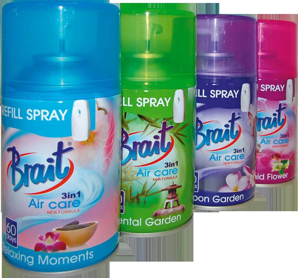Automatinio oro gaiviklio pakeitimas Brait Relaxing Moments 250ml