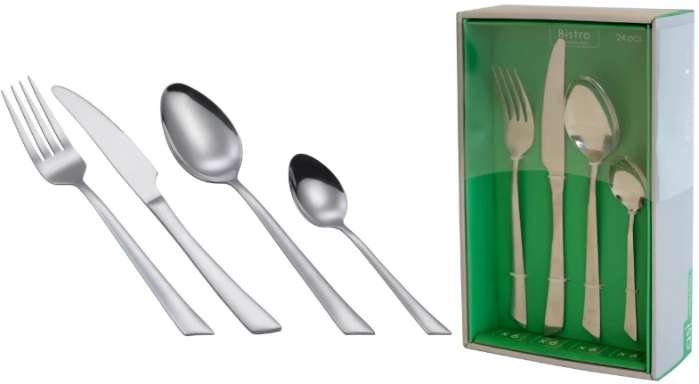 Asi Collection Stalo įrankių rinkinys 24vnt. Bistro 4,0 1,7 1,7 1,7 1,7 1,5 mm