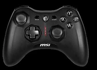 Žaidimų pultelis MSI Force GC20 V2, juodos spalvos