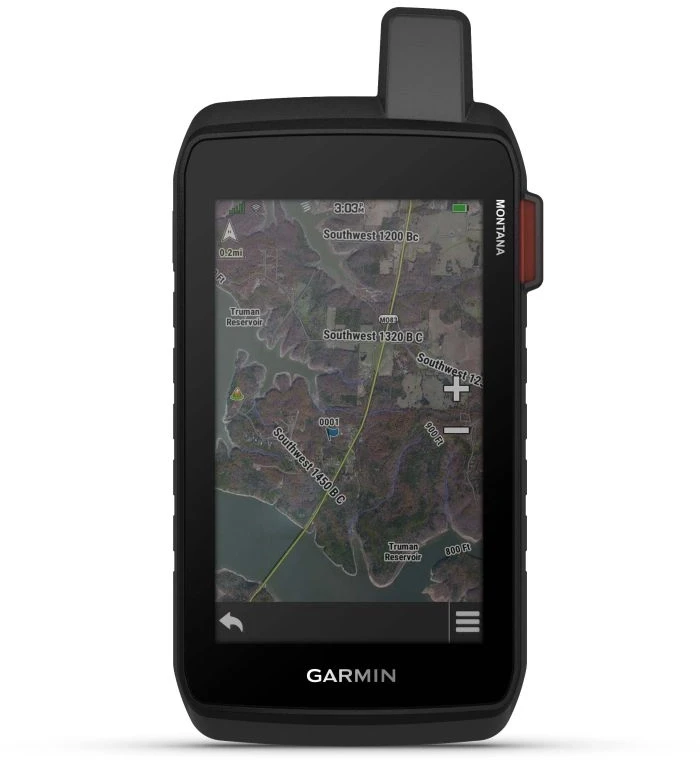Garmin Montana 710i tvirtas GPS delninis kompiuteris su jutikliniu ekranu ir ‚inReach‘ technologija