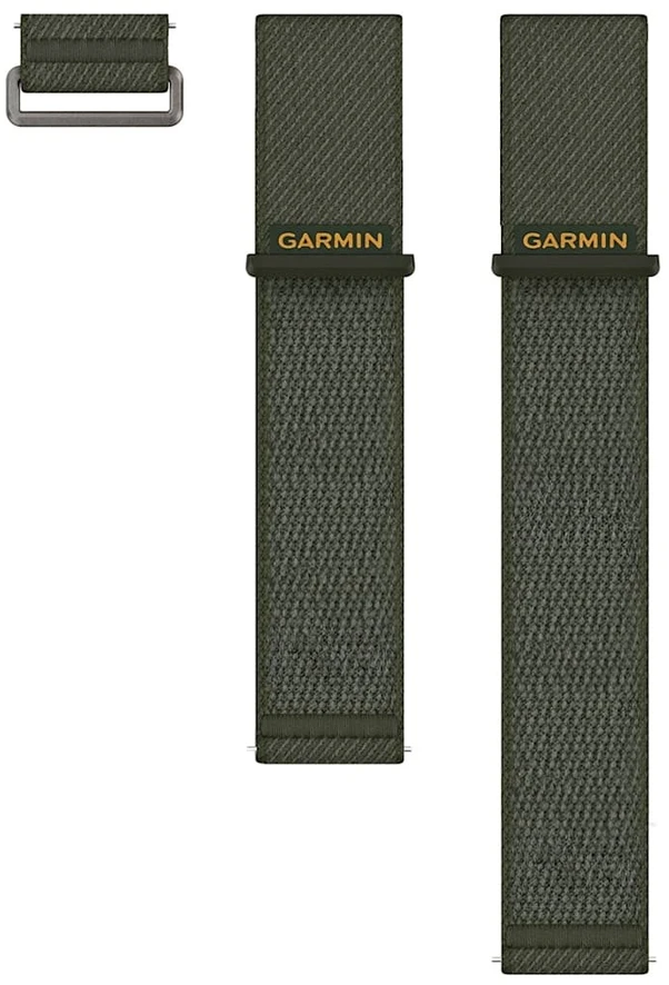 „Garmin“ greito atlaisvinimo apyrankės (24 mm), „Moss ComfortFit“ nailonas
