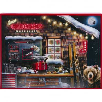 Įrankių rinkinys Gedore GEDORE red Adventskalender 2025