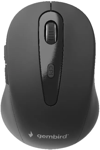 GEMBIRD MUSWB-6B-01 Gembird 6 mygtukų Bluetooth optinė pelė MUSWB-6B-01, 1600 DPI, juodas