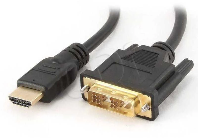 GEMBIRD CC-HDMI-DVI-0.5M Gembird HDMI-DVI kištukas-kištukas kabelis su auksinėmis jungtimis, 0.5m