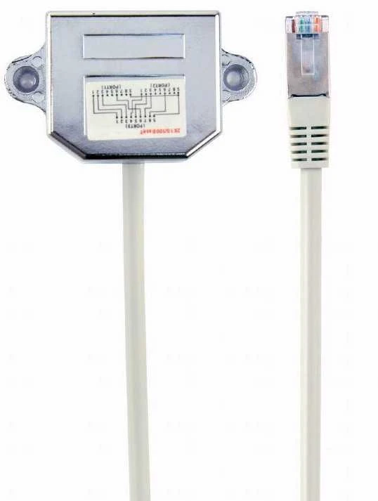 GEMBIRD NCA-SP-02 LAN prievado skirstytuvas FTP 2x RJ45