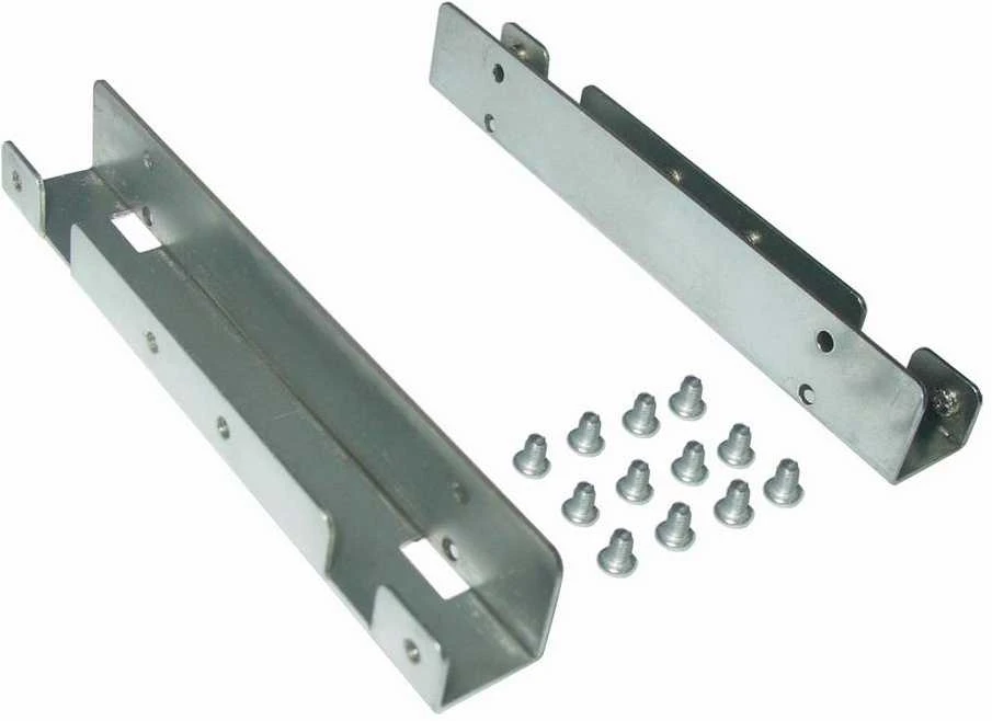 Metalinis tvirtinimo rėmas Gembird 2 vnt x 2.5'' SSD iki 3.5'' nišai