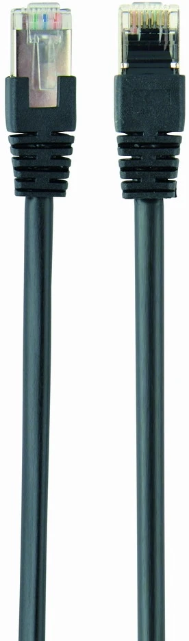 GEMBIRD PP22-2M/BK Gembird patchcord RJ45, cat.5e, FTP, 2m, juodas