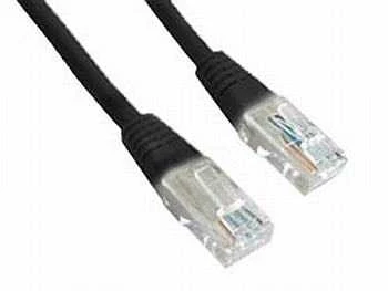 GEMBIRD CAT5e UTP patch laidas, juodas, 3m
