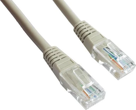 „Goobay“ | CAT 5e jungiamasis kabelis, U/UTP | Pilkas RJ45 kištukas (8P8C) | RJ45 kištukas (8P8C)