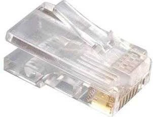 GEMBIRD PLUG3UP6/100modulinis LAN kištukas 6u auksinis padengtas - rinkinyje 100 vnt.