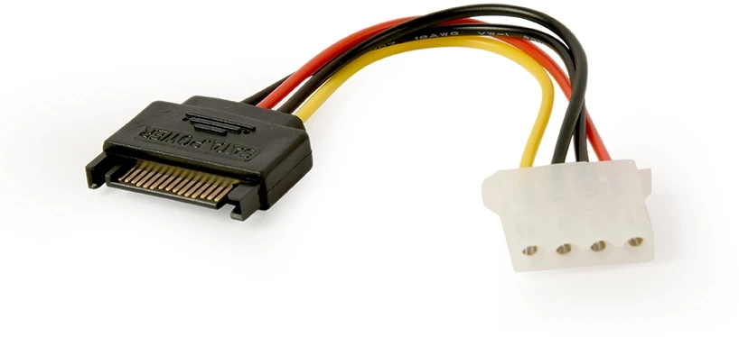 GEMBIRD CC-SATA-PS-M SATA kištukas į Molex kištuką, 15 cm