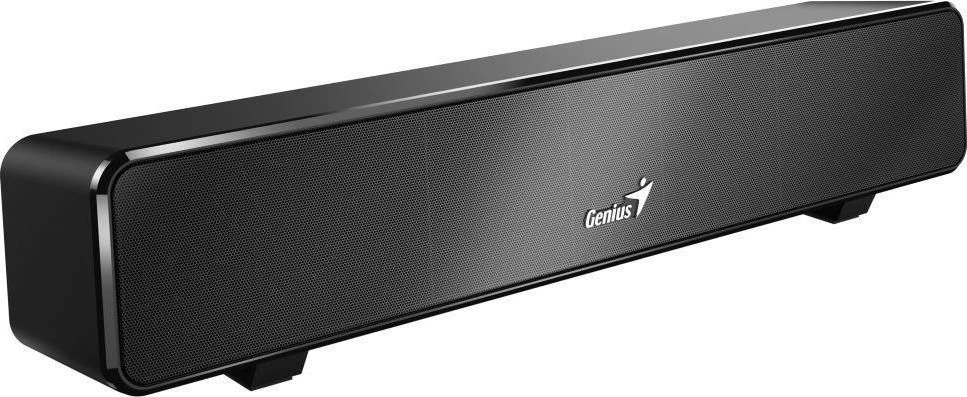 Namų kino sistema KYE 31730024400 Genius garsiakalbis Mini USB SoundBar 100, Immersive Cinema-Style Sound Effect, juodas