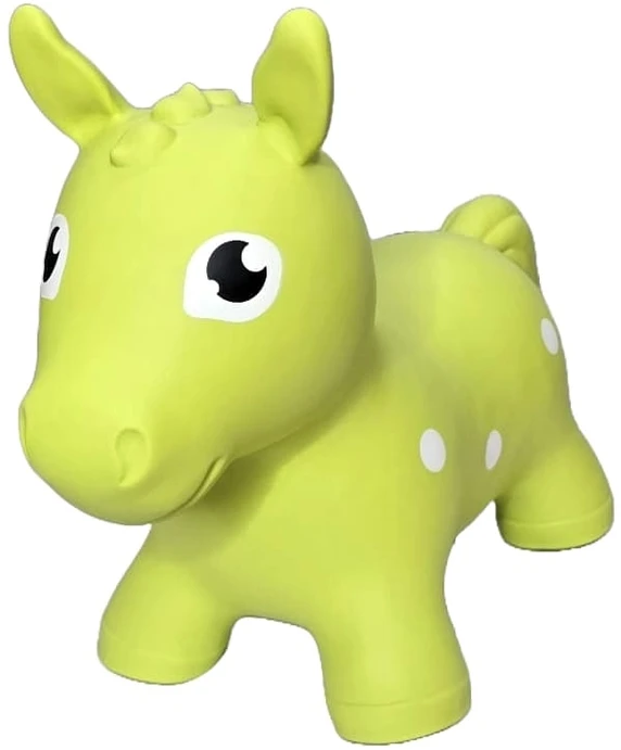 Gerardos Toys lēkāšanas rotaļlieta zirgs zaļš GT69470 GT69470 (4743345694706)