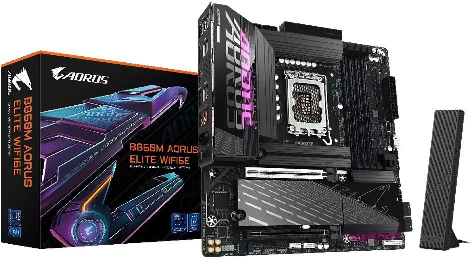 Pagrindinė plokštė Gigabyte B860M ELITE WIFI6E