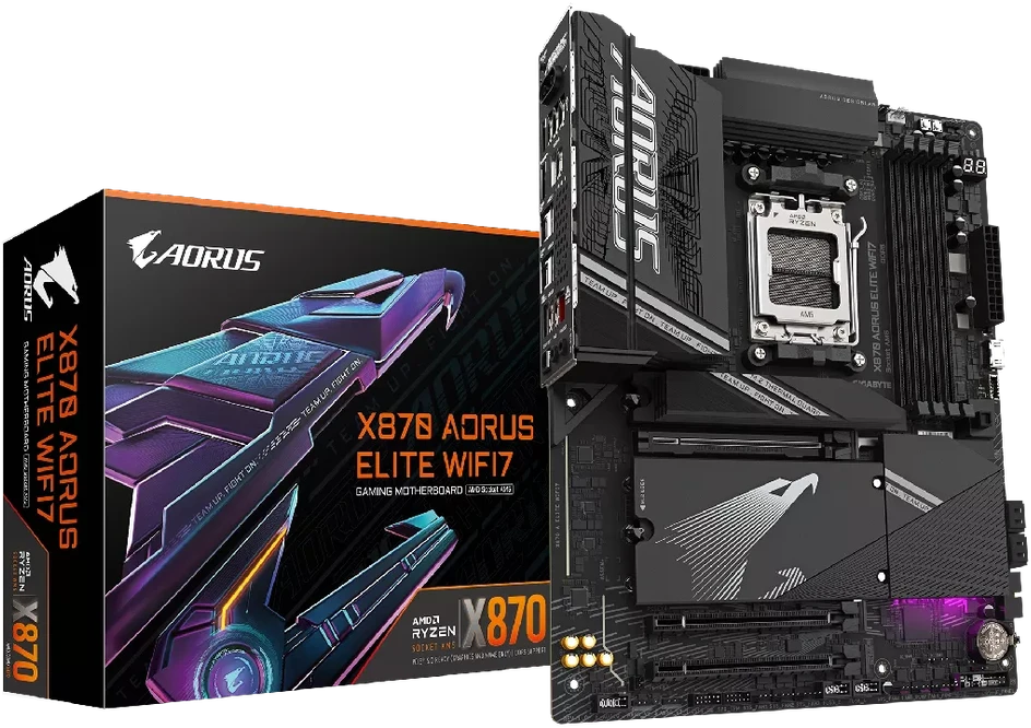 Pagrindinė plokštė GIGABYTE X870 A ELITE WIFI7 AM5 ATX MB