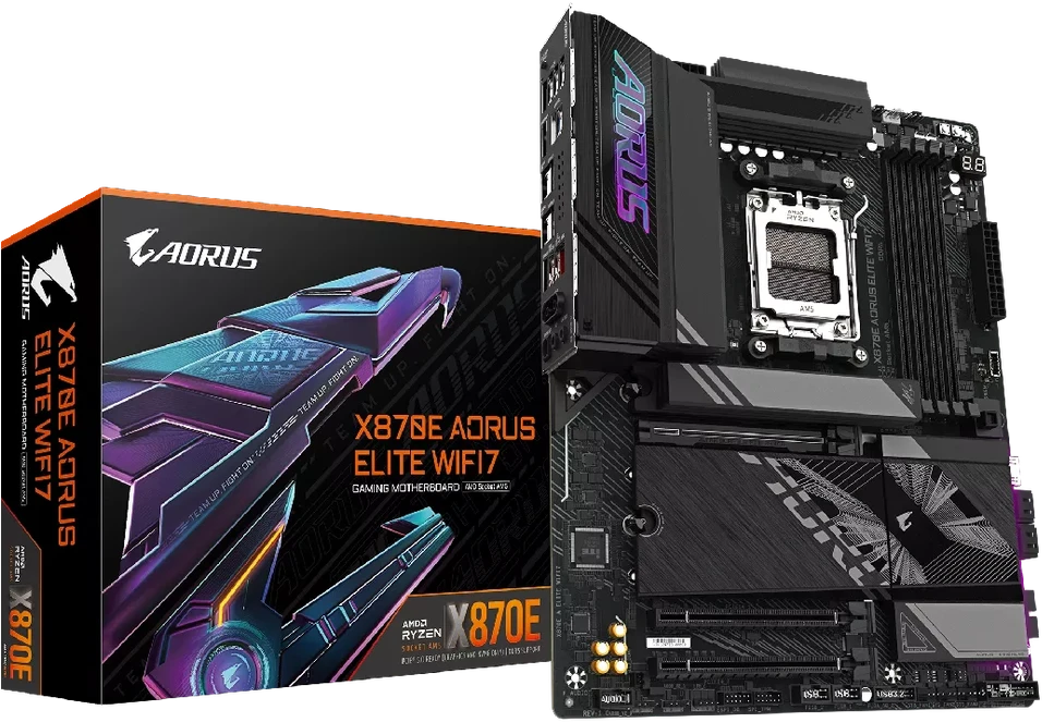 Pagrindinė plokštė GIGABYTE X870E A ELITE WIFI7 AM5 ATX MB