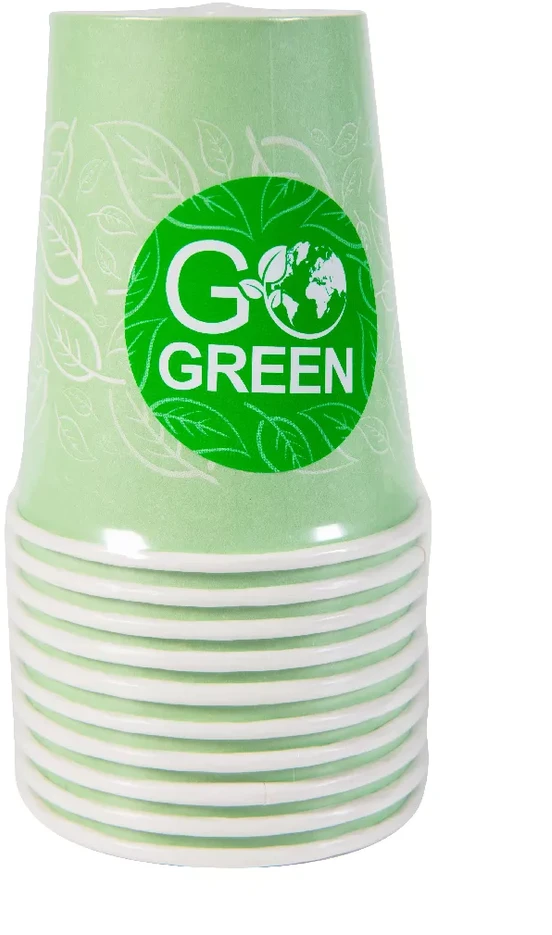Jetworld Roger Go Žalias Paper Cups 250ml 10pcs