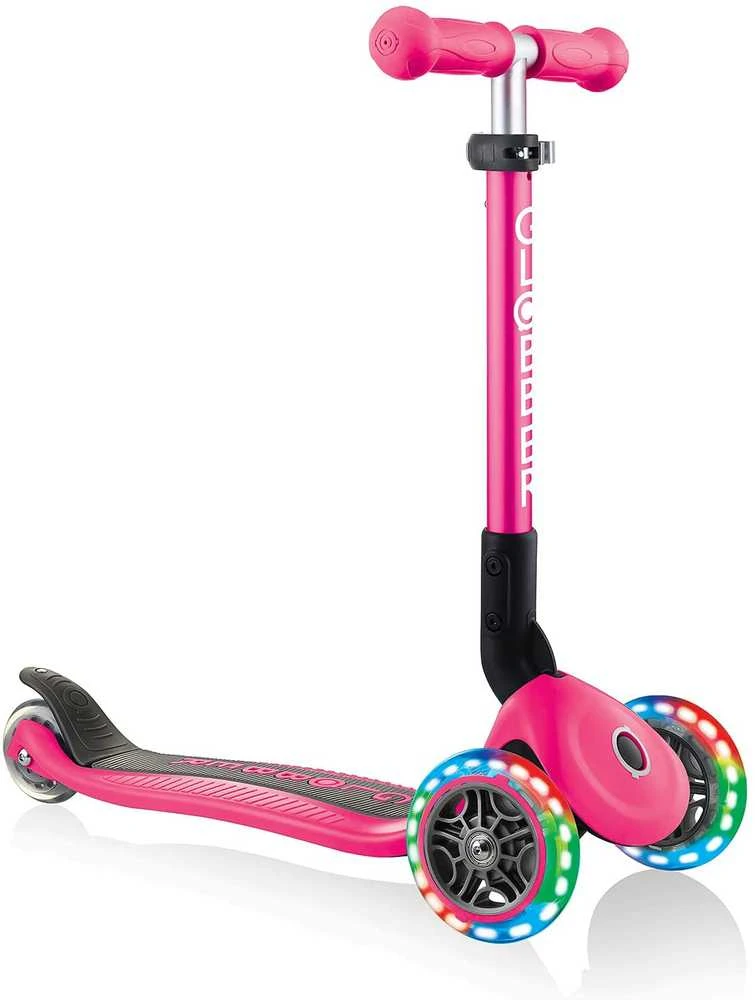 Paspirtukas Globber Junior Foldable Light, rožinis 437-110