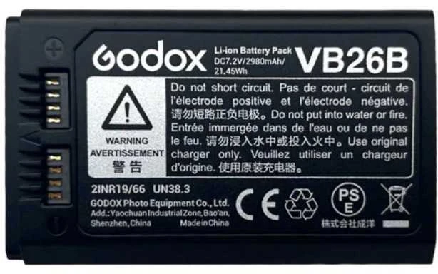 Godox VB26B Baterija for V1 - V850III - V860III