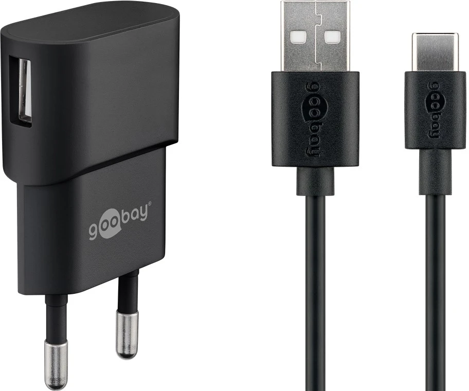 Goobay | 45298 USB-C įkroviklio rinkinys (5 W), laidas 1 m