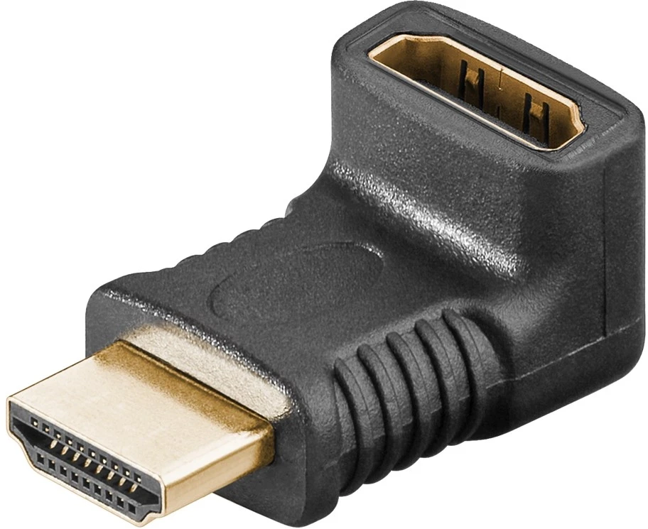 Goobay HDMI kampinis adapteris 270° vertikalus, 8K/60 Hz, 48 Gbit/s, auksuotas