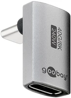„Goobay“ USB-C adapteris, vertikalus, 90° ilgio, USB4 | 74442