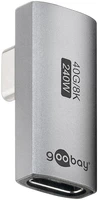 Goobay USB-C 90 laipsnių lenktas adapteris