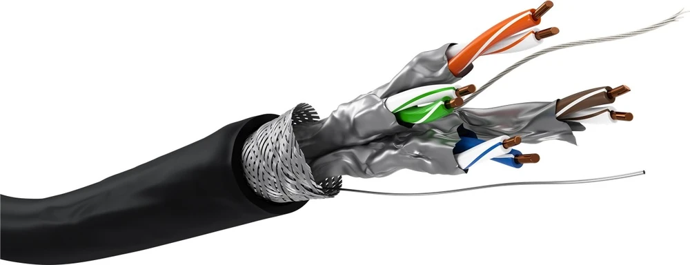 „Goobay“ | CAT 6 lauko tinklo kabelis, S/FTP (PiMF) | 77624